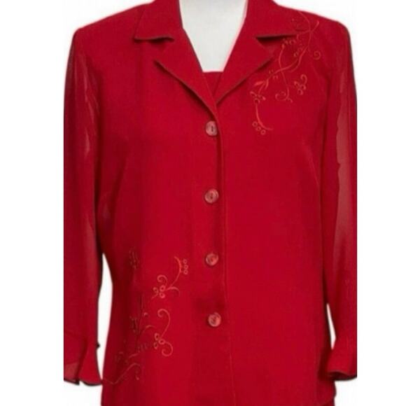 NWT - Studio 1 Sheath Dress and Jacket Set - Picture 2 of 8